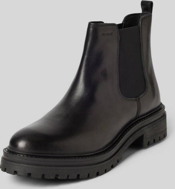 Geox Leren boots met label in reliëf model 'IRIDEA'