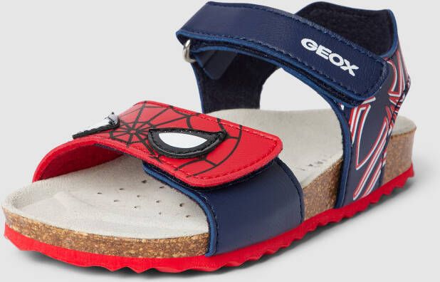 Geox Sandalen met klittenbandsluitingen model 'CHALKI'