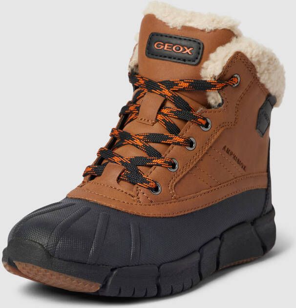 Geox Veterboots met labelpatch