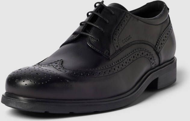 Geox Veterschoenen U DUBLIN B Business schoen kostuumschoen met blokhak - Foto 7