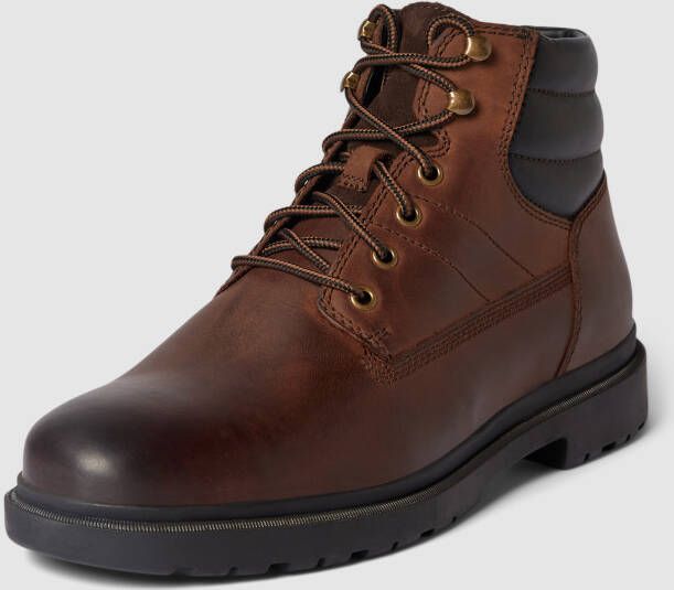 Geox Veterschoenen van leermix model 'ANDALO'