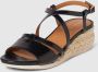 Geox Sandaaltjes D ISCHIA CORDA zomerschoen sandaal wig hak - Thumbnail 2