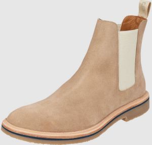 Gordon & Bros Chelsea boots van suède model 'Alessio'