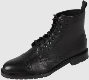 Gordon & Bros Leren boots met lyra-perforatie model 'Harry'