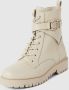 GUESS Odanna Veterboots Laarzen Met Veters Dames Vanille - Thumbnail 4