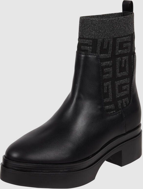 Guess Chelsea boots met leerlook