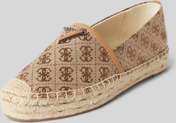 Guess Espadrilles met labelapplicatie model 'JOLANDE'