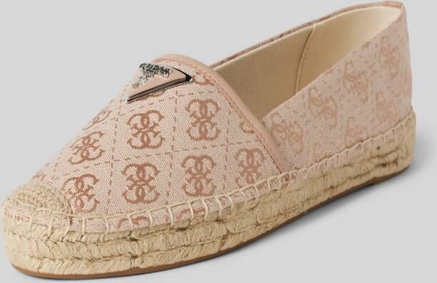 Guess Espadrilles met labelapplicatie model 'JOLANDE' - Foto 5