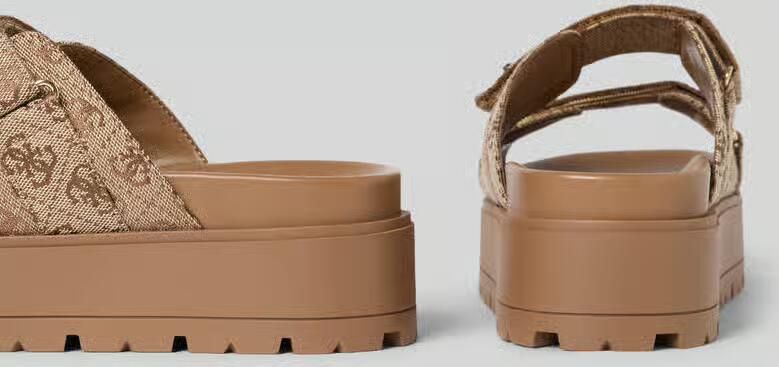 Guess Instappers met logo-applicatie model 'Faxon' - Foto 7