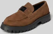 Guess Loafers van echt leer model 'Gorizia'