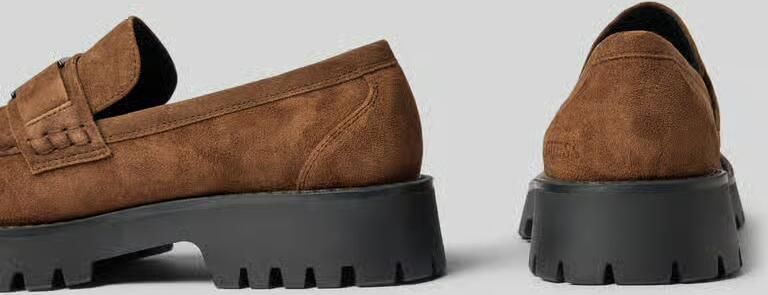Guess Loafers van echt leer model 'Gorizia' - Foto 2