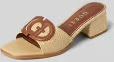 Guess Sandaaltjes van leermix in bastlook model 'CERINNA2' - Foto 4