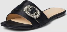 Guess sandalen met siersteentjes labelapplicatie model 'JOLLY'