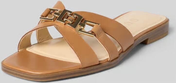 Guess Slipper van echt leer model 'Realla' - Foto 6