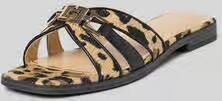 Guess Slipper van leer-mix model 'Realla'