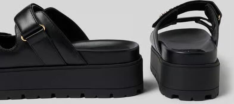 Guess Slippers met plateauzool model 'FAXON' - Foto 6