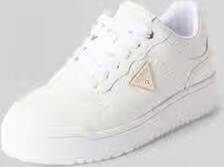 Guess Platte Polyethyleen Damesschoenencollectie White Dames - Foto 19
