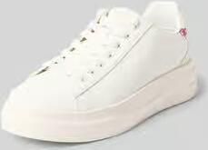 Guess Sneaker van een mix van leer en textiel model 'ELBINA11'