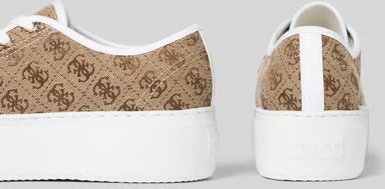 Guess sneakers met all-over logoprint model 'Joe' - Foto 5