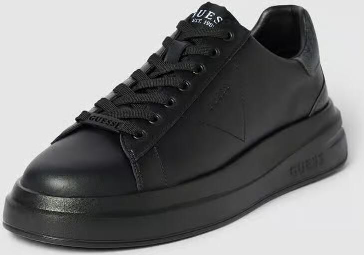 Guess Zwarte PU Sneakers Fmpviblea12 Black Heren - Foto 11