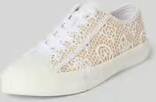 Guess sneakers met logodetail model 'Carey' - Foto 2