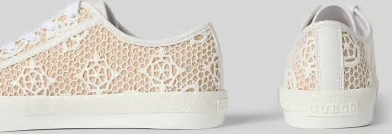 Guess sneakers met logodetail model 'Carey' - Foto 3