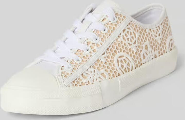 Guess sneakers met logodetail model 'Carey' - Foto 3
