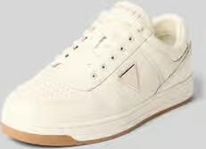 Guess Sneakers van echt leer met logodetail model 'Uddent' - Foto 8
