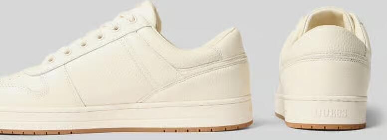 Guess Sneakers van echt leer met logodetail model 'Uddent' - Foto 7
