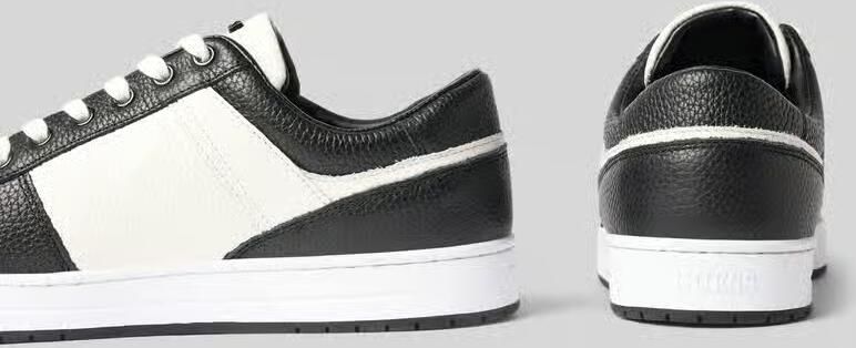 Guess Sneakers van echt leer model 'Uddent' - Foto 2