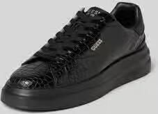 Guess sneakers van Leermix Model 'Elba'