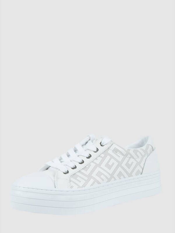 Guess sneakers Luchia D23Gu30 Fl7Lucfal12 Bruin Dames - Foto 17