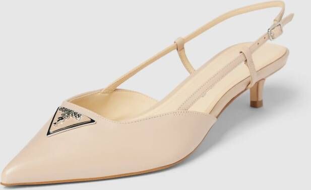 Guess Beige Pointed Toe Pumps met Gesp Strik Beige Dames - Foto 8