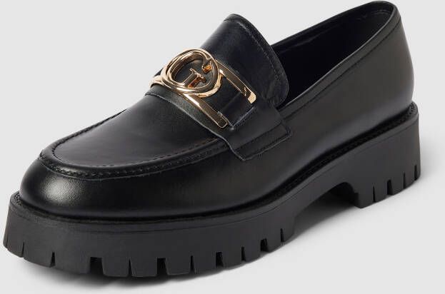 Guess Zwarte platte schoenen met metalen detail Black Dames - Foto 11