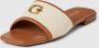 Guess Witte sandalen met brede geweven band White Dames - Thumbnail 43