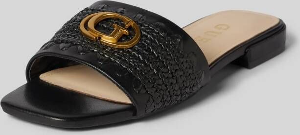 Guess Slippers met labeldetail model 'TAMARRA'