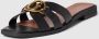 Guess Slippers van leer met labeldetail model 'SYMO' - Thumbnail 6