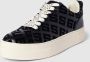 Guess Dames Camrio Platform Zwart Multilogo Sneakers Zwart Dames - Thumbnail 5
