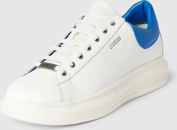 Guess Sneakers met contrastgarnering model 'VIBO' - Foto 4