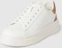 Guess Witte Beige Bruine Sneakers voor Vrouwen White Dames - Thumbnail 2