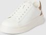 Guess Witte Beige Bruine Sneakers voor Vrouwen White Dames - Thumbnail 3