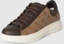Guess Beige Bruine sneaker van eco-leer Meerkleurig Heren - Thumbnail 4
