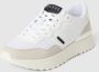 Guess Witte Vienna Sneaker Eco Leer Stof White Dames - Thumbnail 5