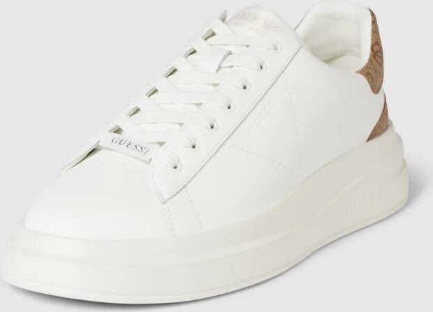 Guess Sneakers met leren patches model 'ELBA'