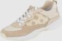 Guess Sneakers van leer en textiel model 'Luckee' - Thumbnail 3