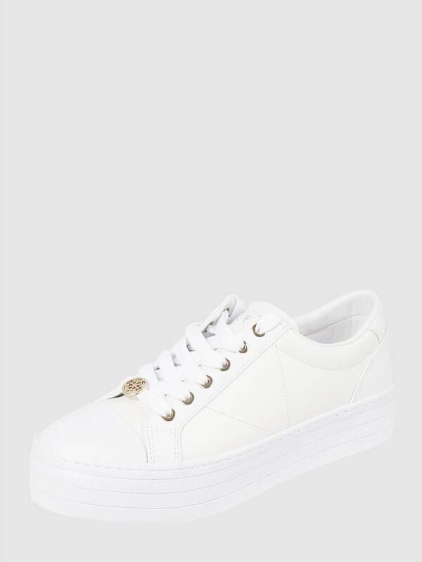 GUESS Bells Lage sneakers Leren Sneaker Dames Wit - Foto 2