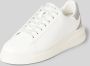 Guess Leren sneakers met strass Elbina White Heren - Thumbnail 4