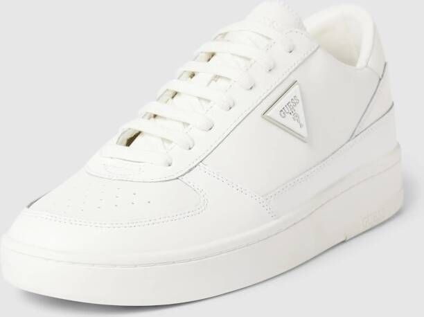 Guess Sneakers van leermix model 'SILEA' - Foto 3
