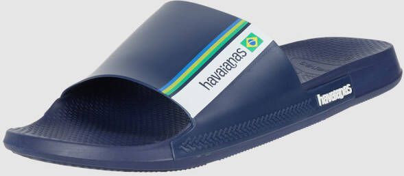 Havaianas Instappers met vlaggenprint