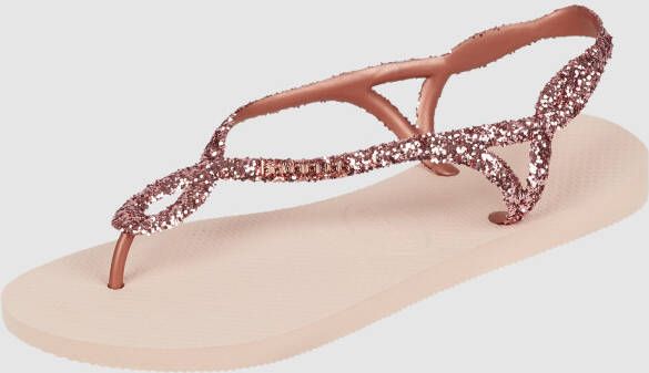 Havaianas Sandalen met glittereffect model 'Luna'